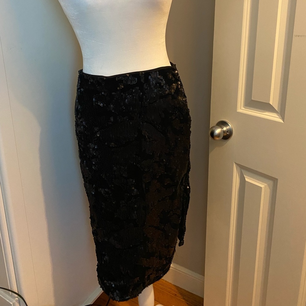 LPA black pencil skirt